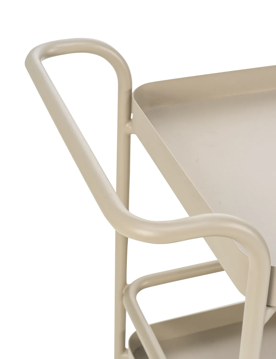 트롤리 서빙 카트 88x59 cm, Khaki Brafab