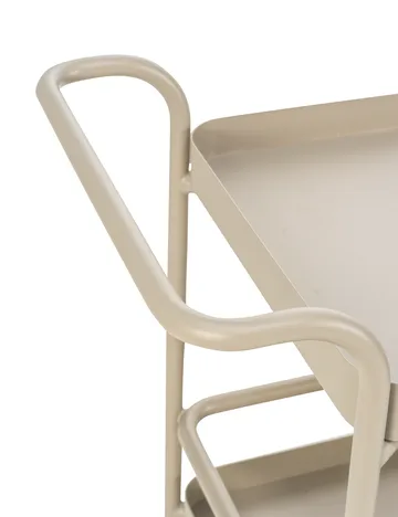 트롤리 서빙 카트 88x59 cm - Khaki - Brafab