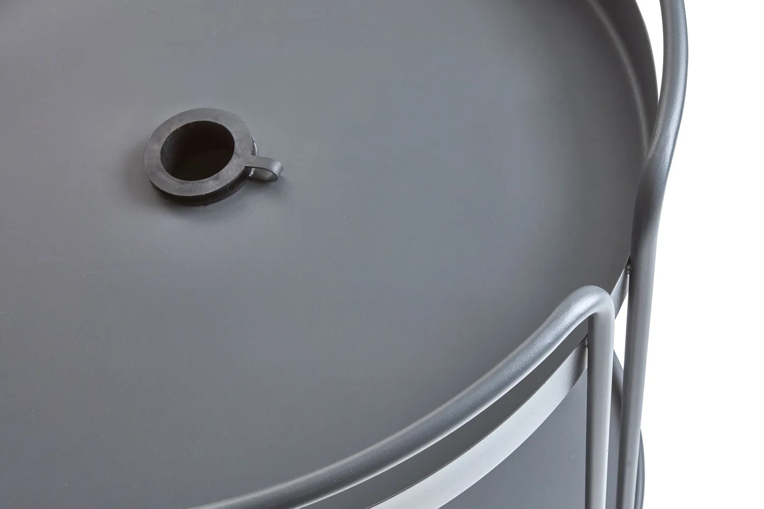 쉐이디 사이드 테이블 and parasol base, Anthracite Brafab