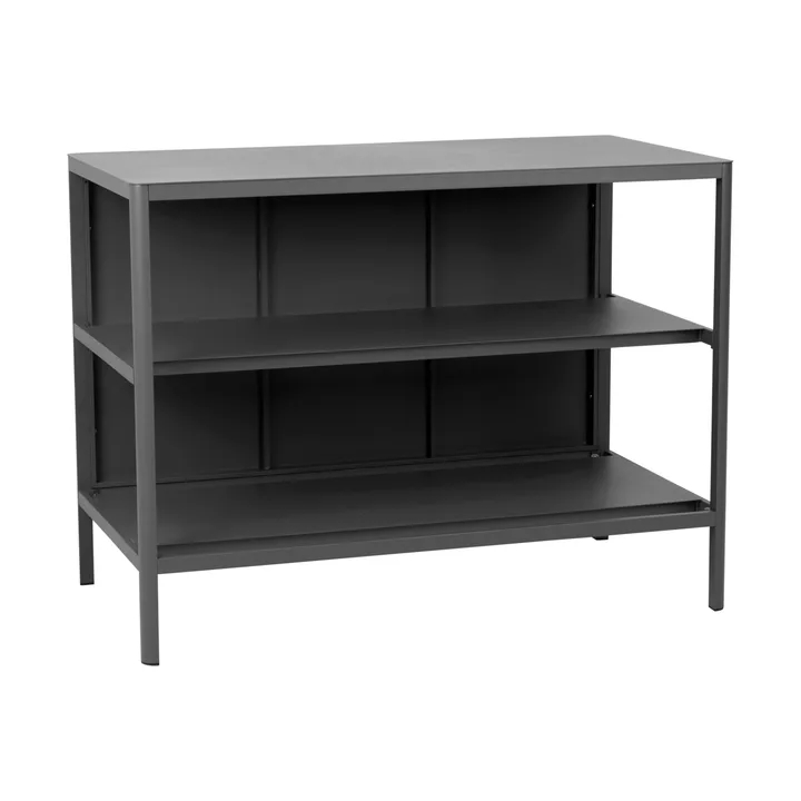 켈리아 야외 주방 벤치(선반 포함) - Anthracite, 121x91x64 cm - Brafab