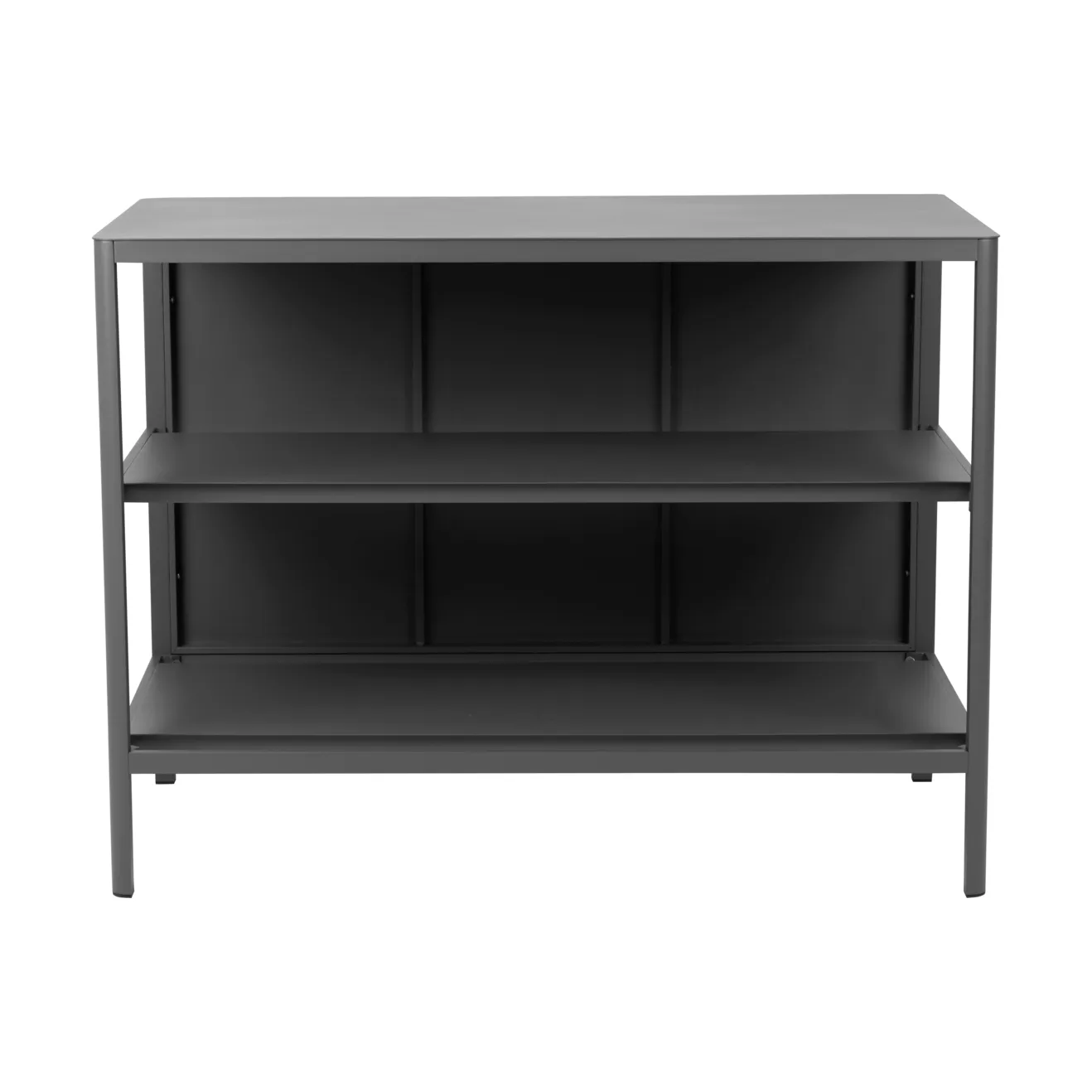 켈리아 야외 주방 벤치(선반 포함), Anthracite, 121x91x64 cm Brafab