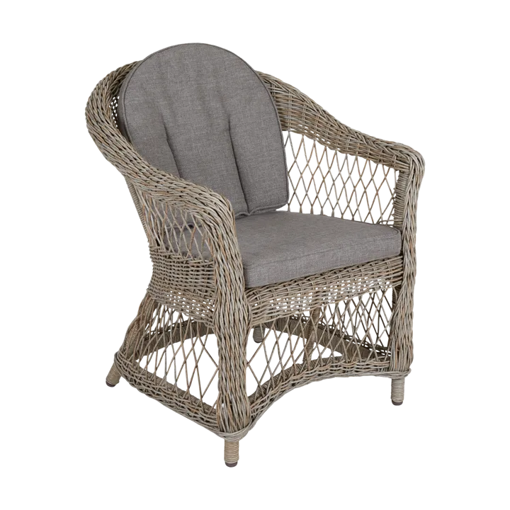 카모밀 암체어 시트 및 등받이 쿠션 포함 - Beige-sand - Brafab