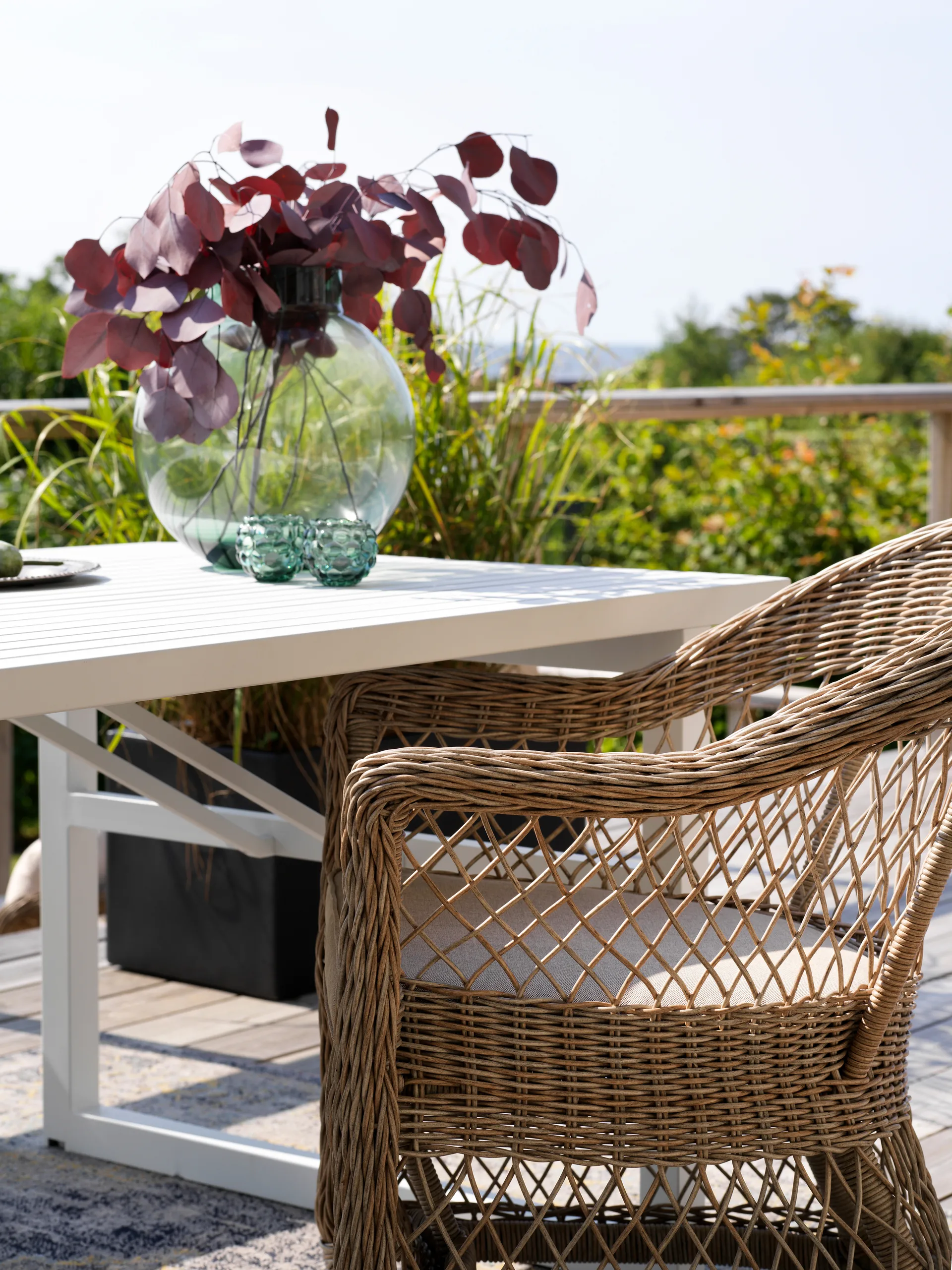 카모밀 암체어 시트 및 등받이 쿠션 포함, Beige-sand Brafab