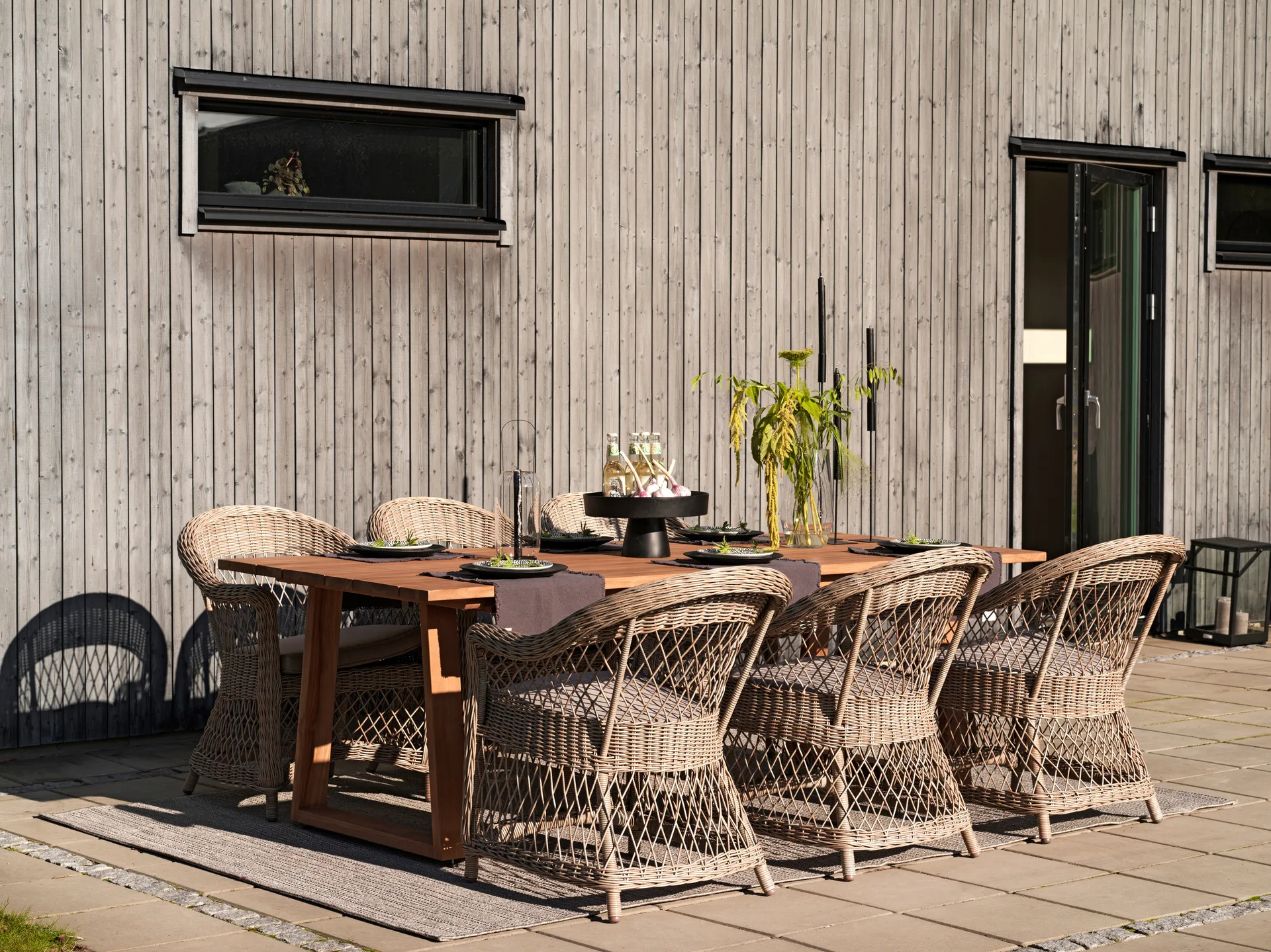 카모밀 암체어 시트 및 등받이 쿠션 포함, Beige-sand Brafab