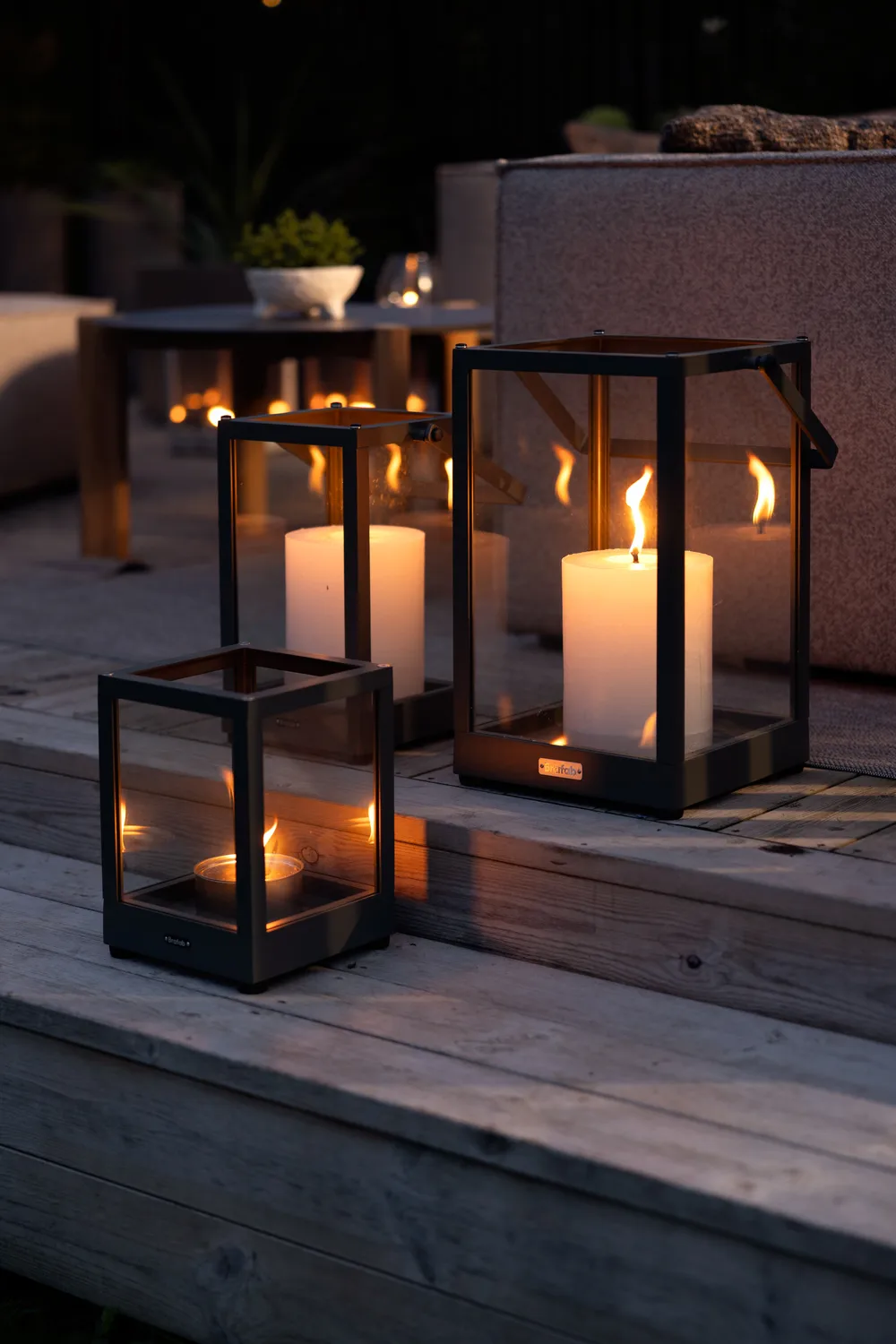 벨포르 랜턴, Black, 28 cm Brafab