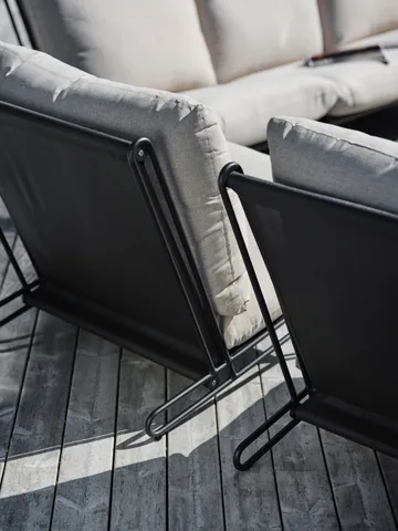 블릭스트 라운지 체어 - Black-sky grey - Brafab