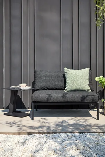 어퍼 모듈러 소파 - Black-teddy black, middle section - Brafab