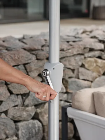 아브리올라 파라솔 - Charcoal black, Ø270 cm - Brafab