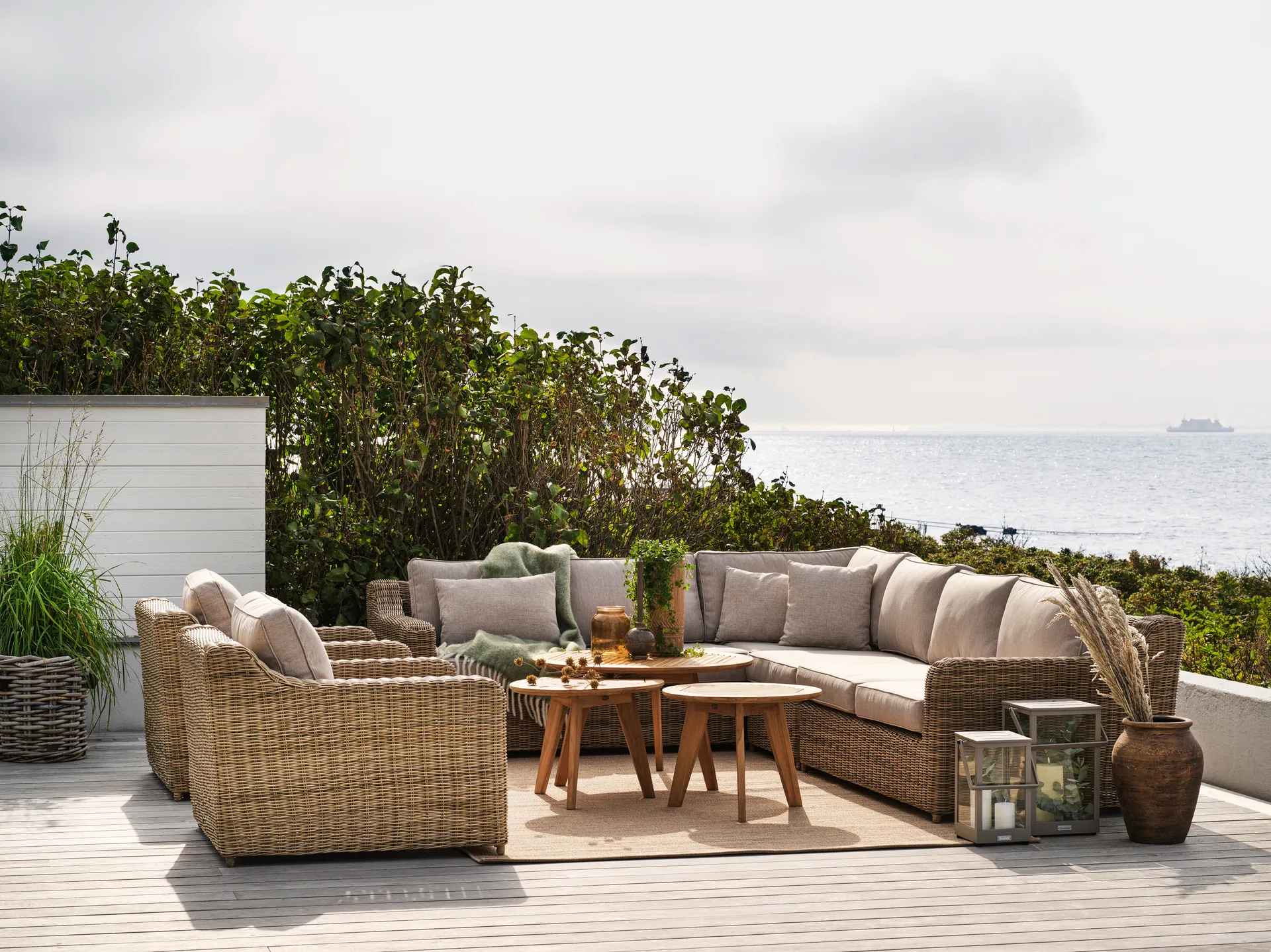 글렌던 소파 모듈, Dark Brown-soft moose Brafab