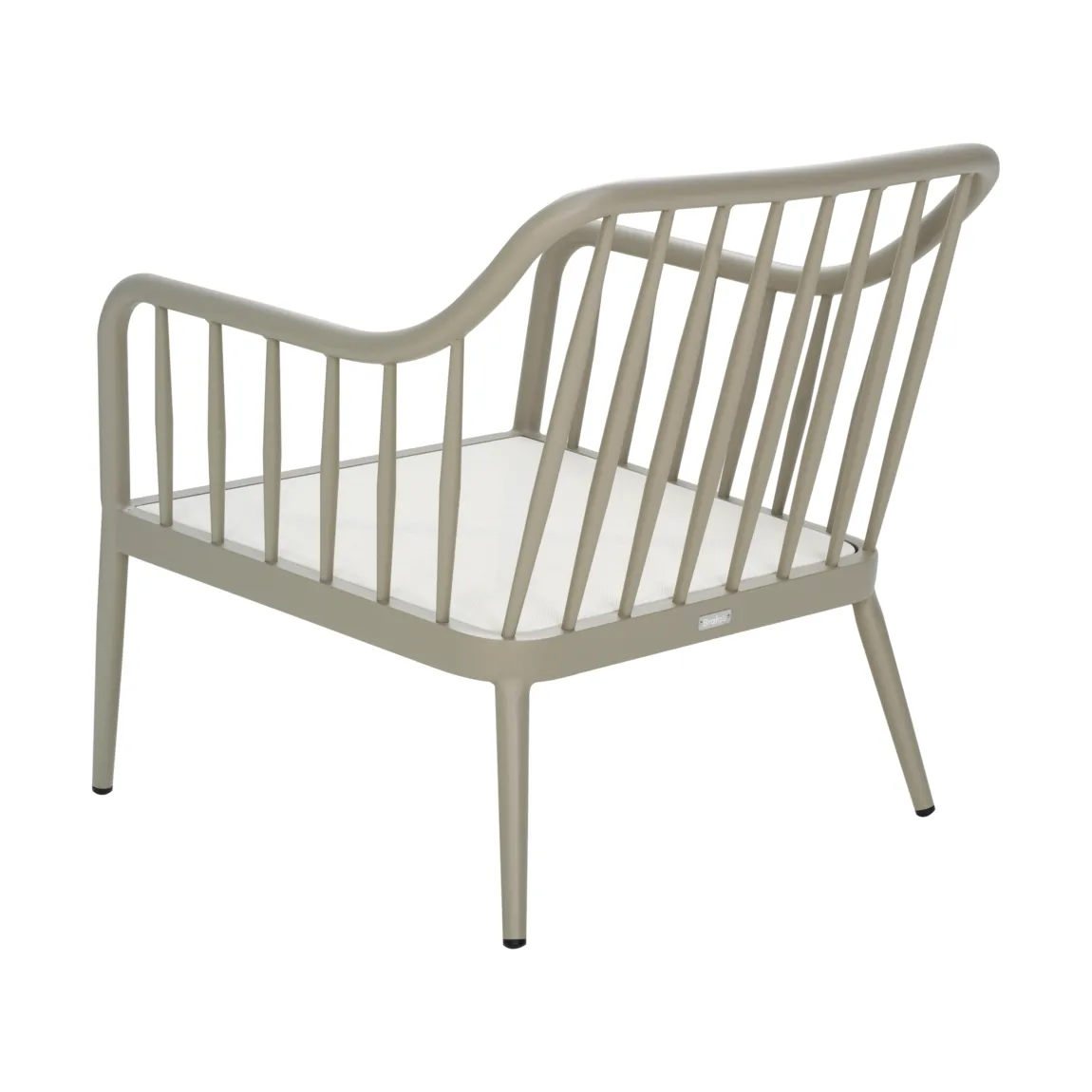 콜빌 암체어, Khaki-burlap beige Brafab