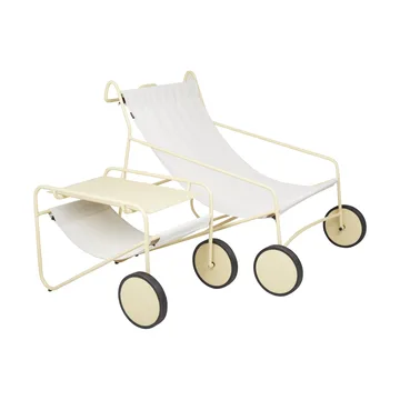 포울 테이블 사이드 테이블 - Lemon-off white, 72x44 cm - Brafab