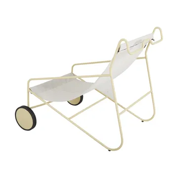 포울 체어 라운지 암체어 - Lemon-off white - Brafab