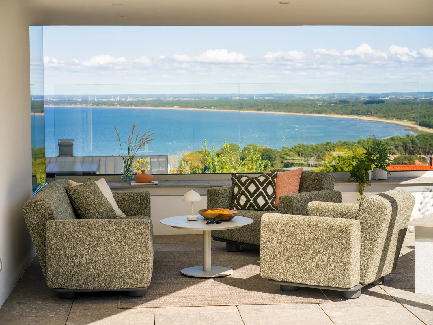 피스 커피 테이블, Light grey, Ø80x46 cm Brafab