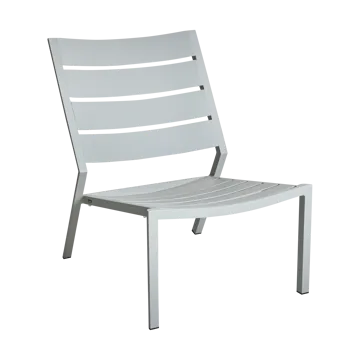 델리아 라운지 체어 - Light grey - Brafab