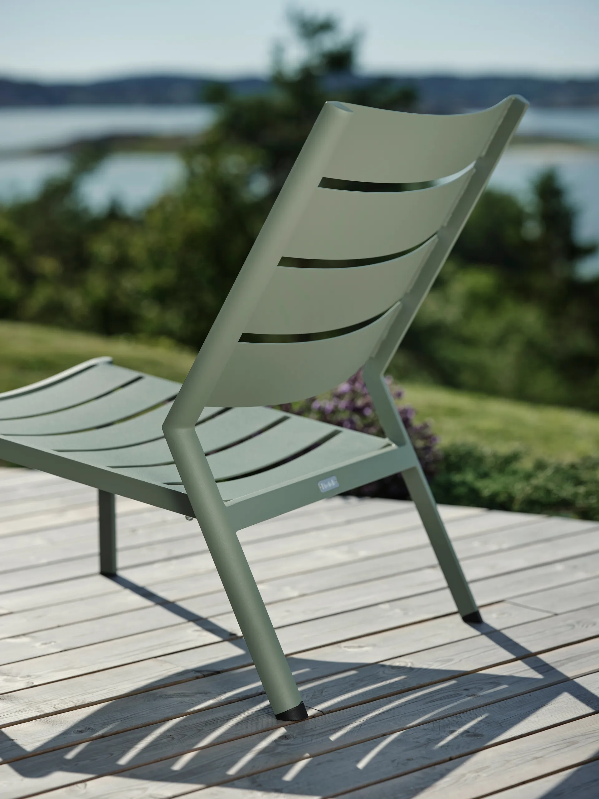 델리아 라운지 체어, Light grey Brafab