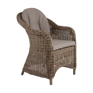 이즈 암체어 시트 쿠션 포함 - Natural-beige - Brafab