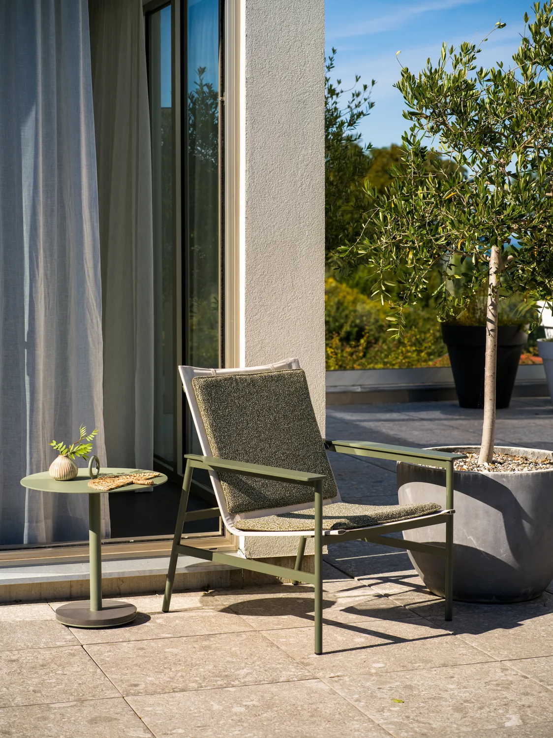 소로 라운지 암체어, Nordic green-teddy verde Brafab