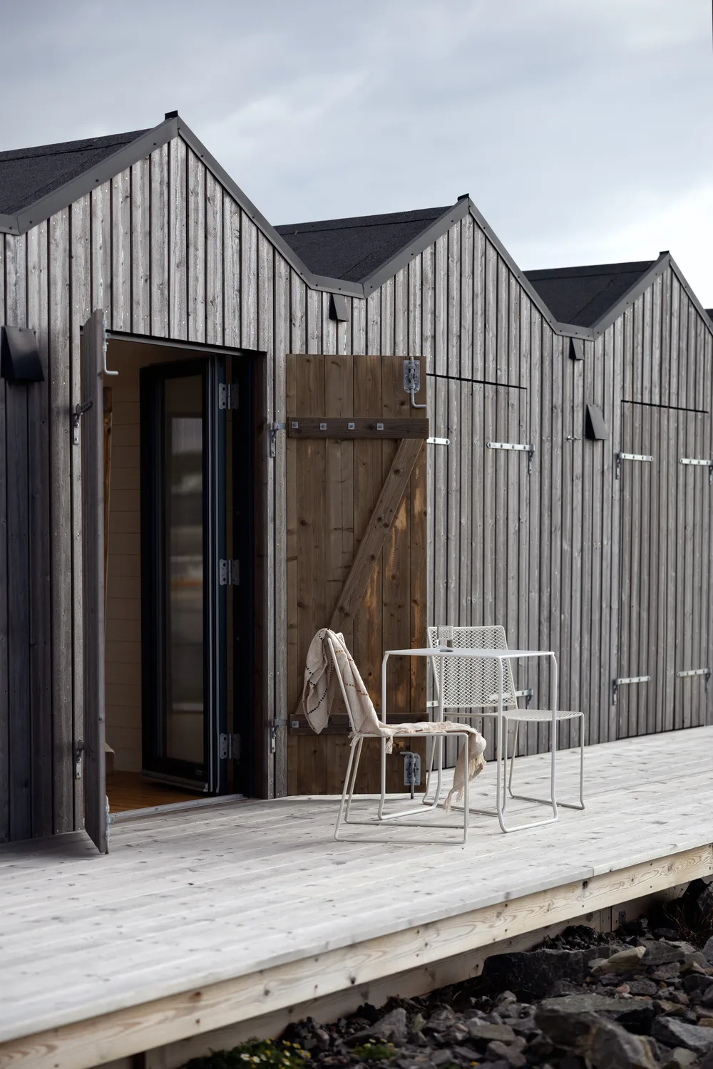 하루 카페 테이블, Pearl white, 54x61 cm Brafab