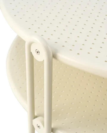 블릭스트 커피 테이블 - Pearl white, Ø85 cm - Brafab