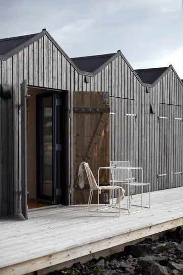 하루 다이닝 체어 - Pearl white - Brafab