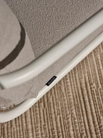 벤트 라운지 체어 - Teddy beige-pearl white - Brafab