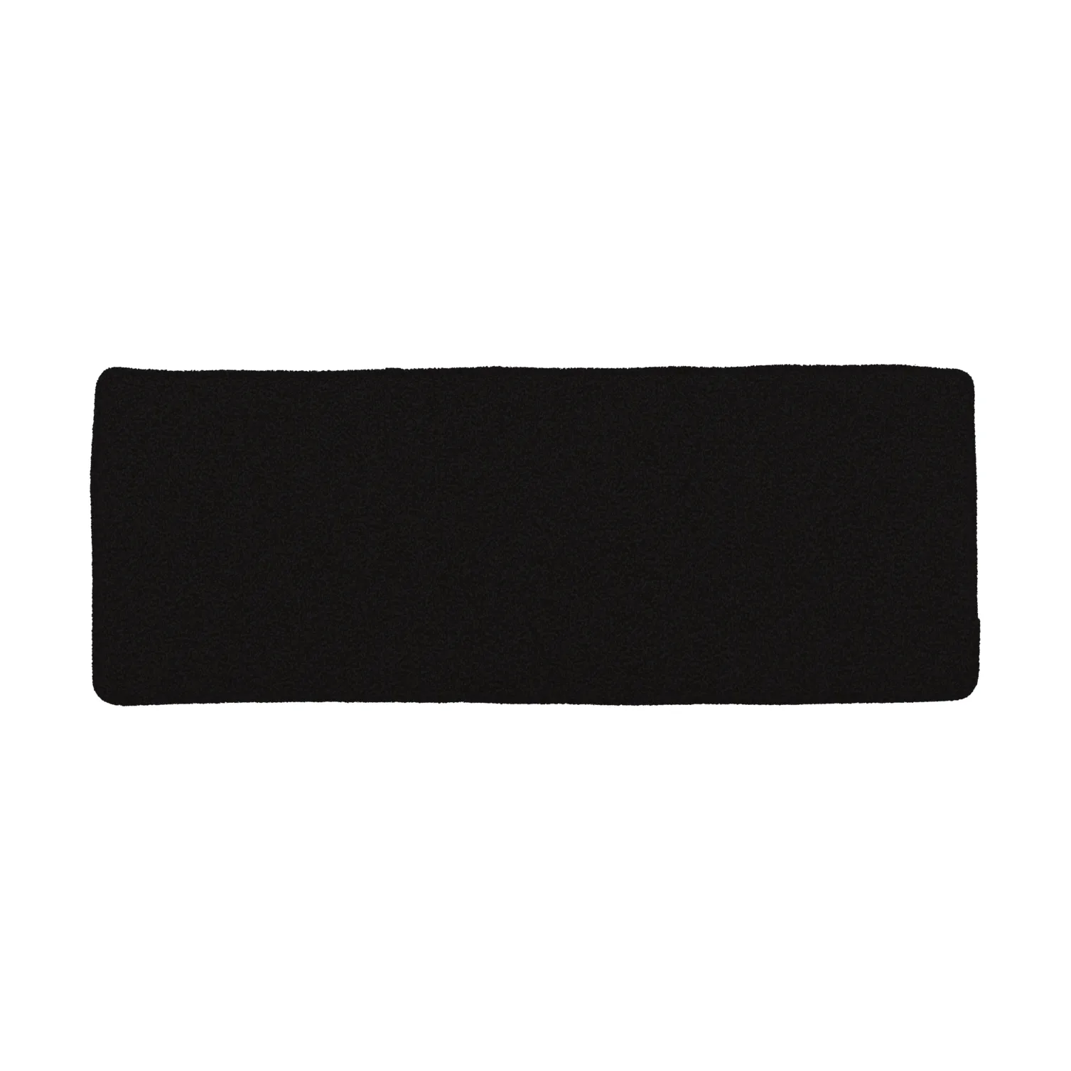 프리스크 시트 쿠션, Teddy black, 37x102 cm Brafab