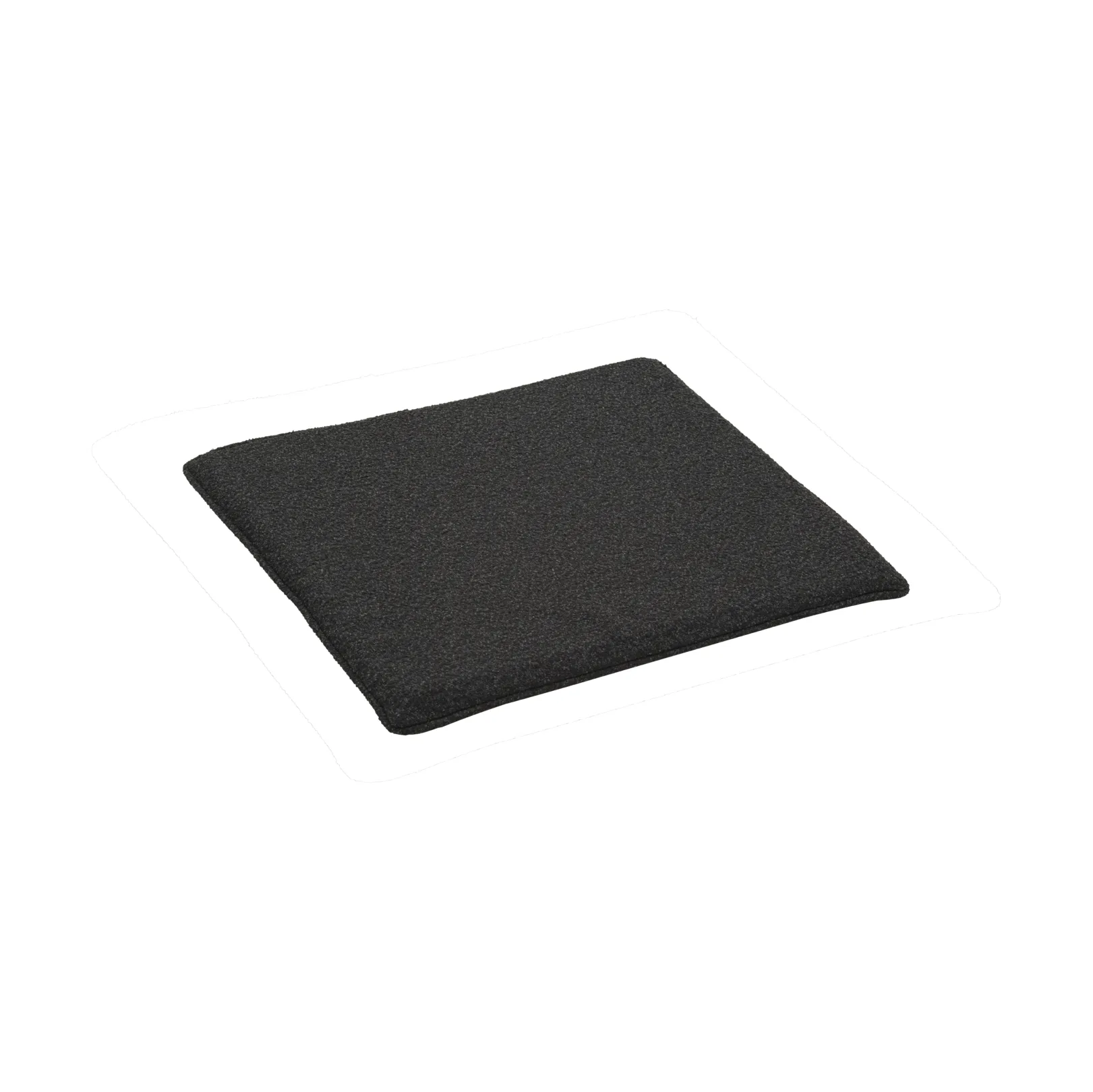 프리스크 시트 쿠션, Teddy orange, 37x37 cm Brafab