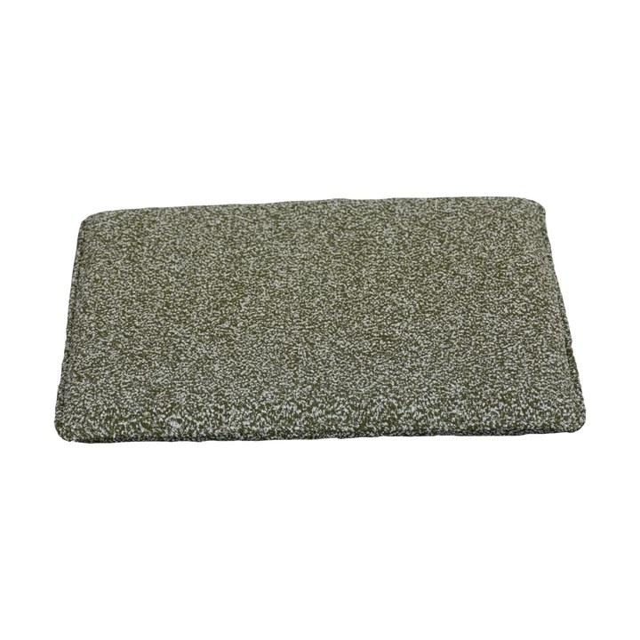 프리스크 시트 쿠션 - Teddy verde, 37x37 cm - Brafab