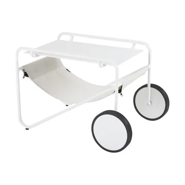 포울 테이블 사이드 테이블 - White-off white, 72x44 cm - Brafab