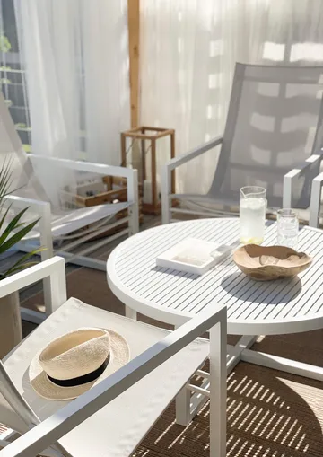 베비 커피 테이블 - White - Brafab