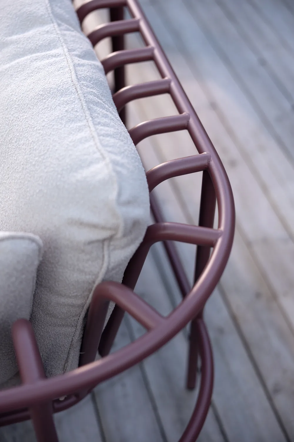 콜리에 소파 모듈, Zin red-teddy beige, corner Brafab