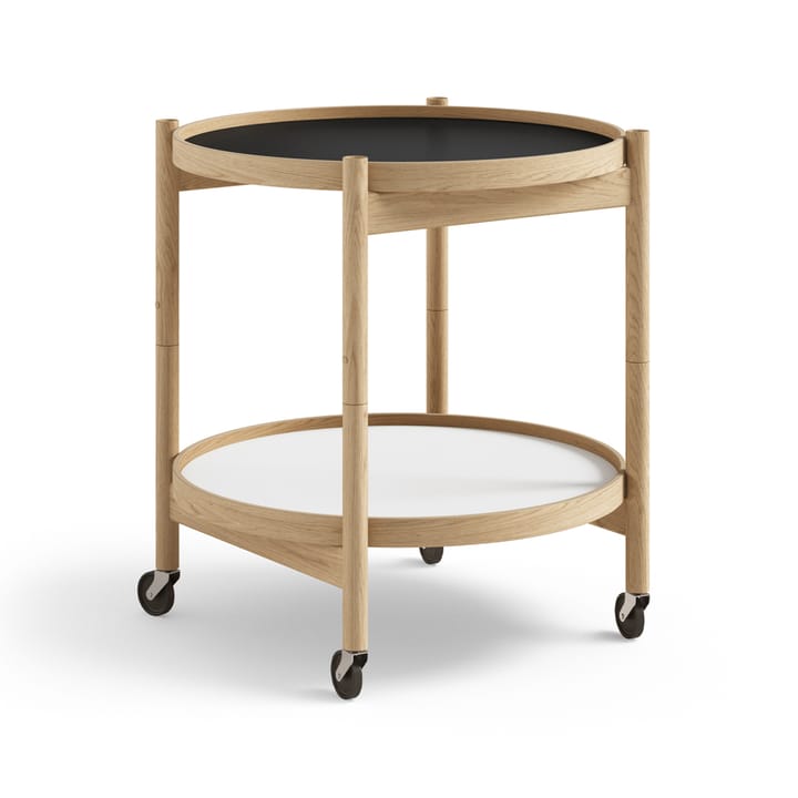볼링 트레이 테이블 모델 50 - Base, oiled oak stand - Brdr. Krüger | 브라더 크루거
