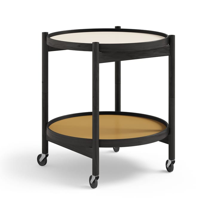 Bolling 트레이 테이블 모델 50 - Sunny, black lacquered oak stand - Brdr. Krüger | 브라더 크루거
