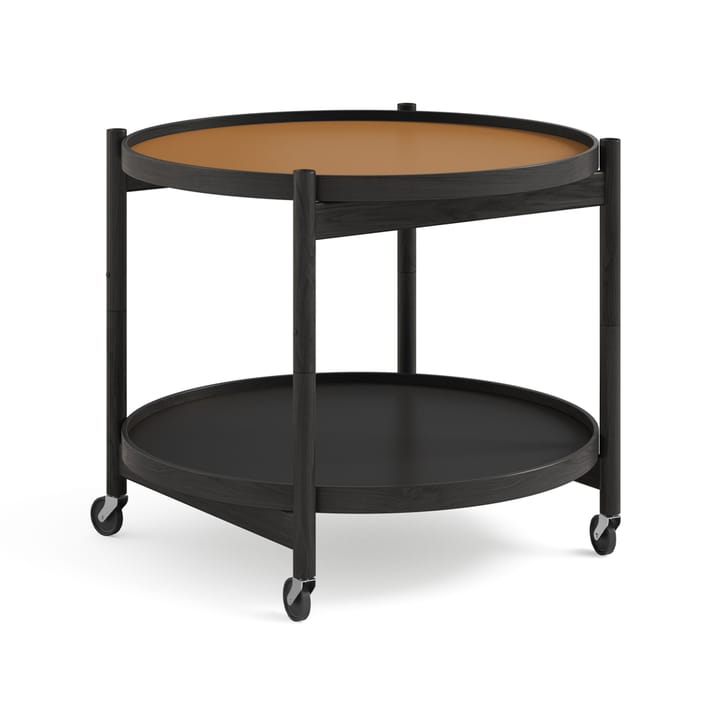 Bolling 트레이 테이블 모델 60 - Clay, black lacquered oak stand - Brdr. Krüger | 브라더 크루거