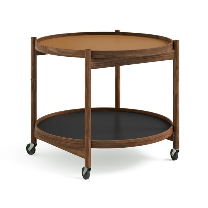 Bolling 트레이 테이블 모델 60 - Clay, oiled walnut stand - Brdr. Krüger | 브라더 크루거