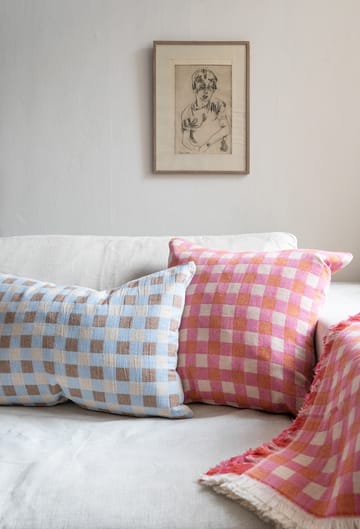 파피 울 스로우 130x170 cm - Pink - Brita Sweden | 브리타스웨덴