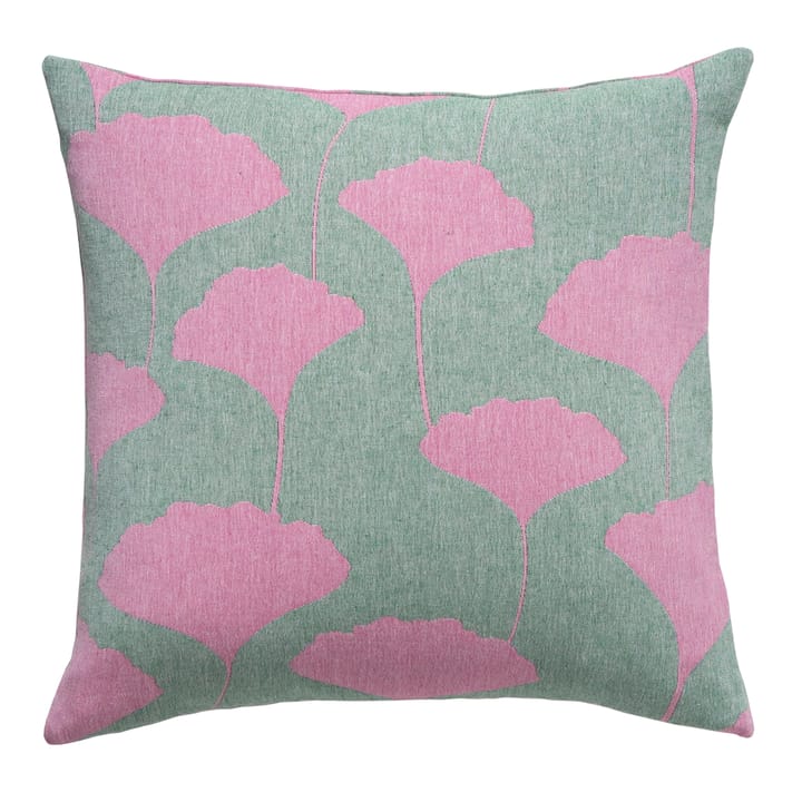 긴코 쿠션 커버 50x50 cm - green-pink (lush) - Brita Sweden | 브리타스웨덴
