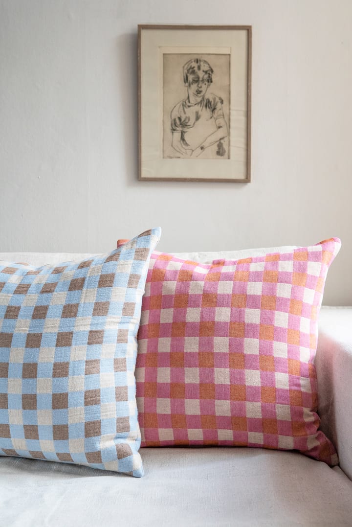 파피 베개커버 50x50 cm, Pink Brita Sweden | 브리타스웨덴
