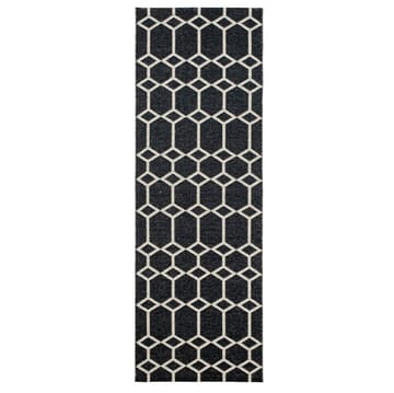 잉그리드 러그 블랙 - 70x250 cm - Brita Sweden | 브리타스웨덴
