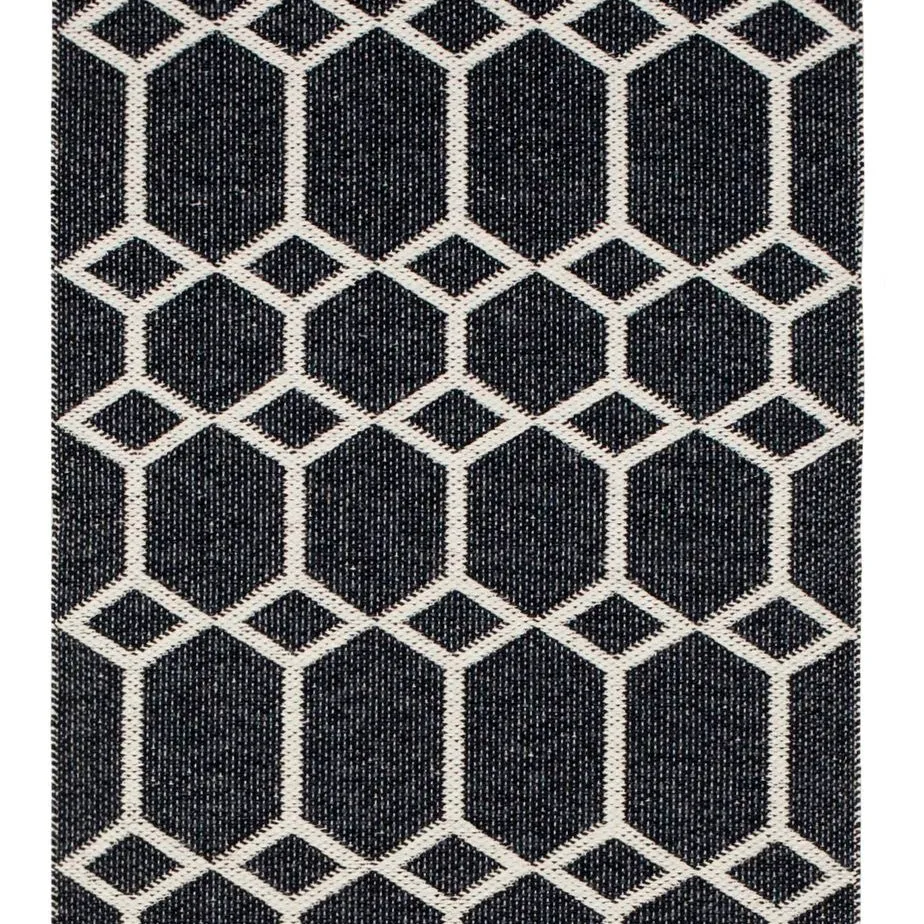 잉그리드 러그 블랙, 70x250 cm Brita Sweden | 브리타스웨덴