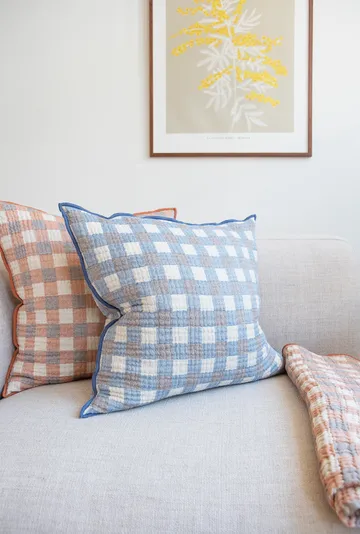 폼 베개 커버 - Blue, 50x50 cm - Brita Sweden | 브리타스웨덴