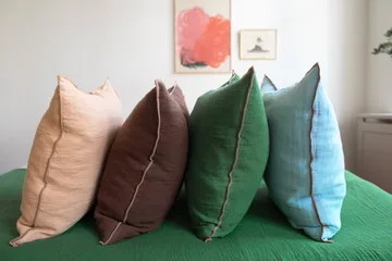 에비 베개 커버 - Brown, 50x50 cm - Brita Sweden | 브리타스웨덴