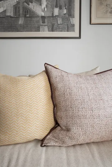 필드 베개 커버 - Brown, 50x50 cm - Brita Sweden | 브리타스웨덴