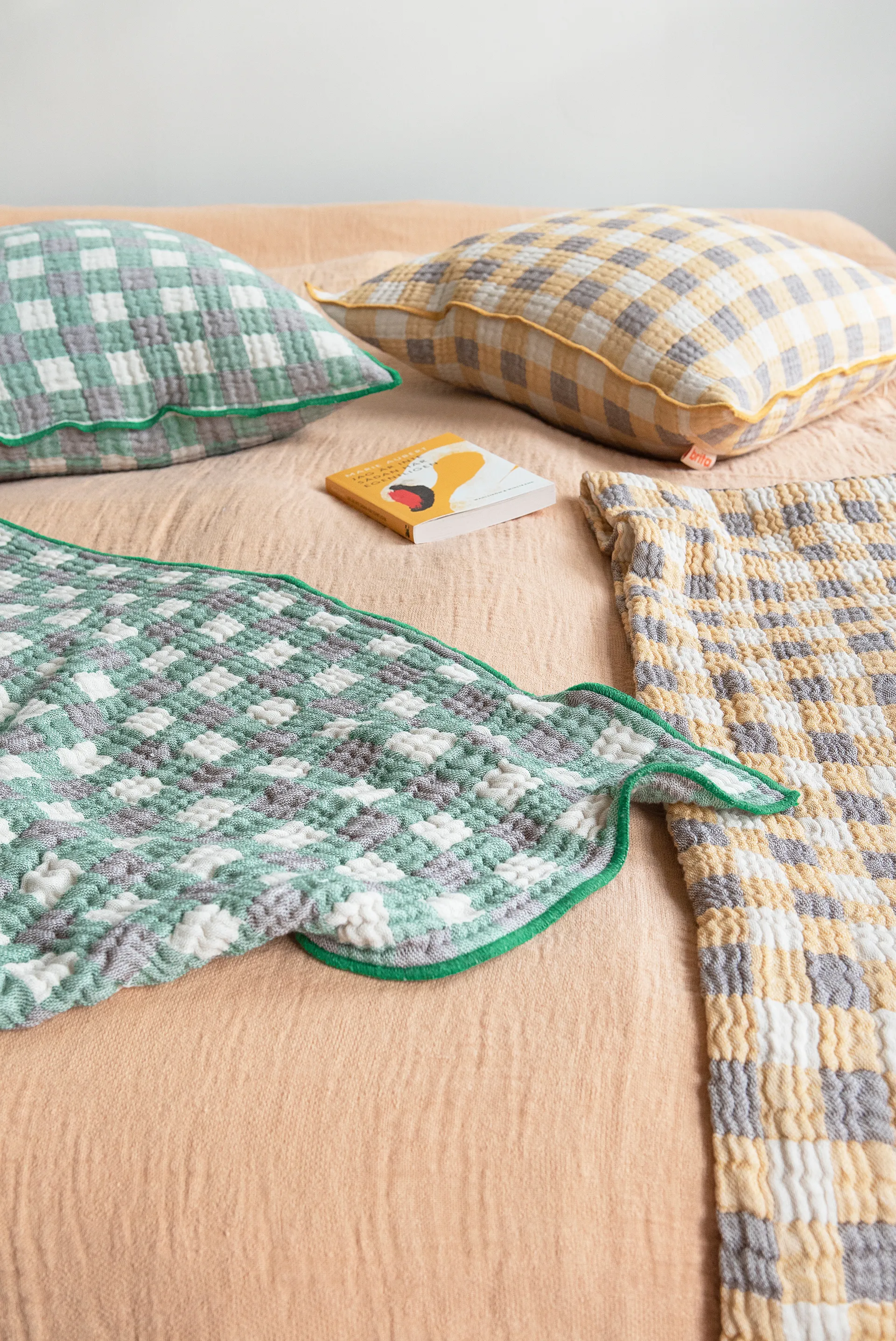 폼 베개 커버, Green, 50x50 cm Brita Sweden | 브리타스웨덴