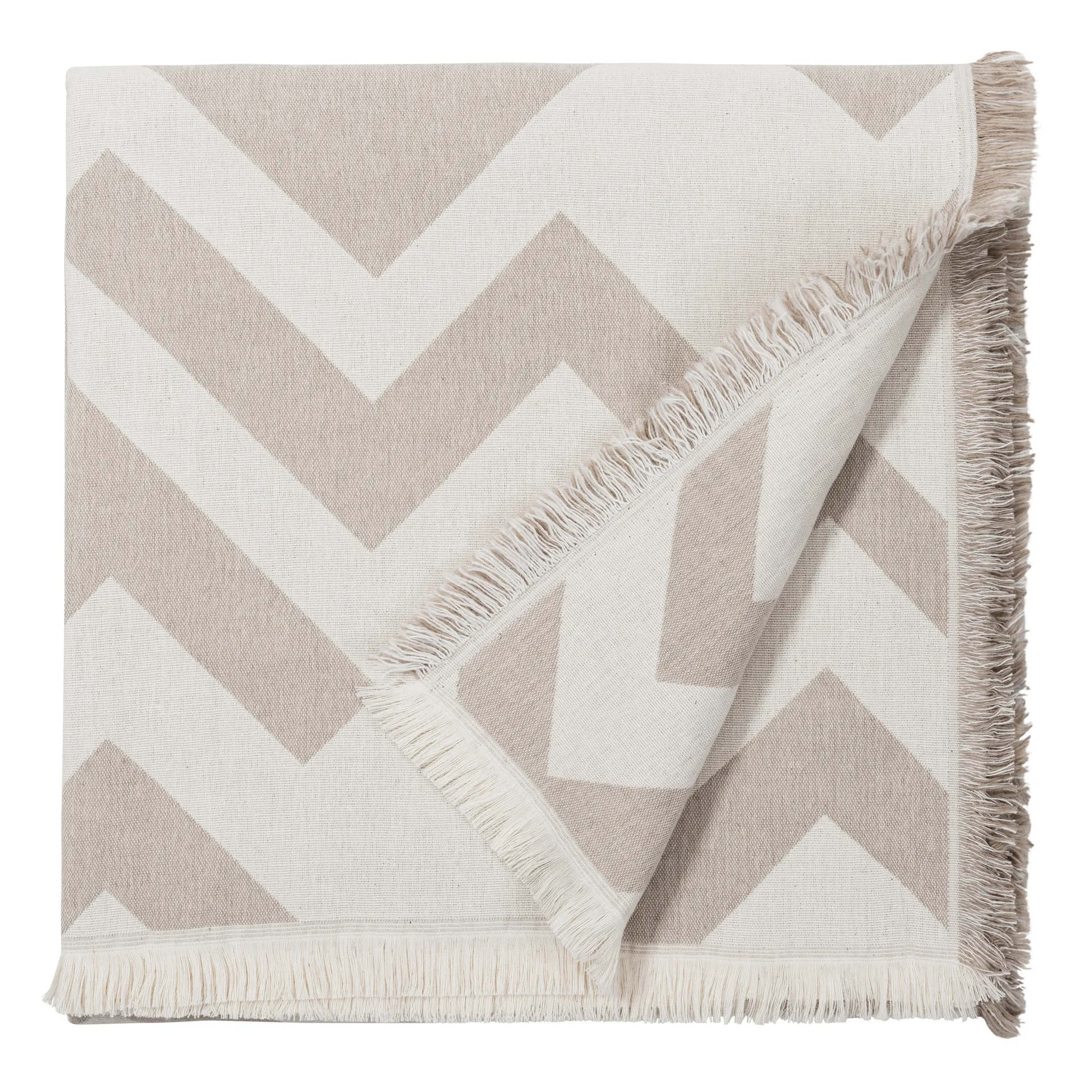 플로렌스 코튼 담요, Greige (beige) Brita Sweden | 브리타스웨덴