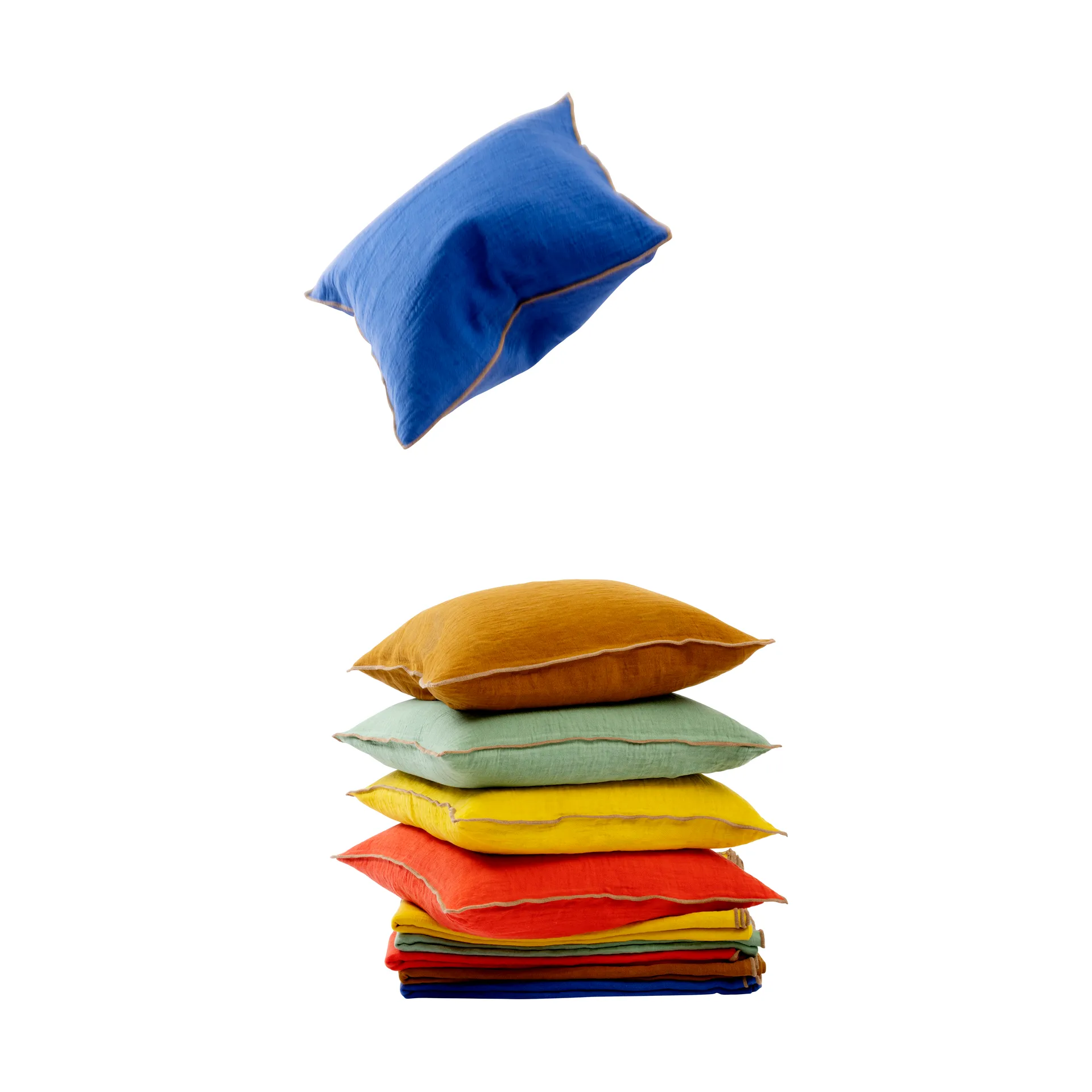 에비 베개 커버, Light Blue, 50x50 cm Brita Sweden | 브리타스웨덴