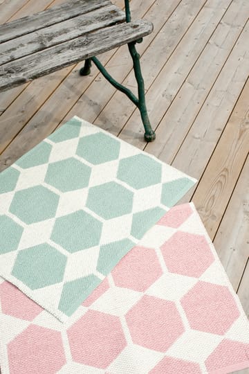 안나 PVC 러그 핑크 - 70x100 cm - Brita Sweden | 브리타스웨덴