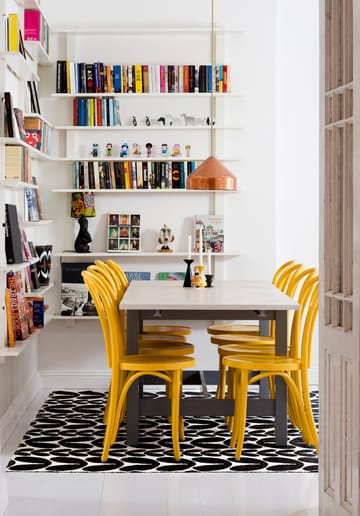 카린 PVC 러그 블랙 - 70x100 cm - Brita Sweden | 브리타스웨덴