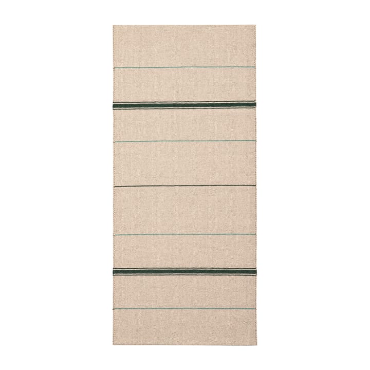 Trapeze 러그 에메랄드 (크림 화이트-그린) - 80x225 cm - Brita Sweden | 브리타스웨덴