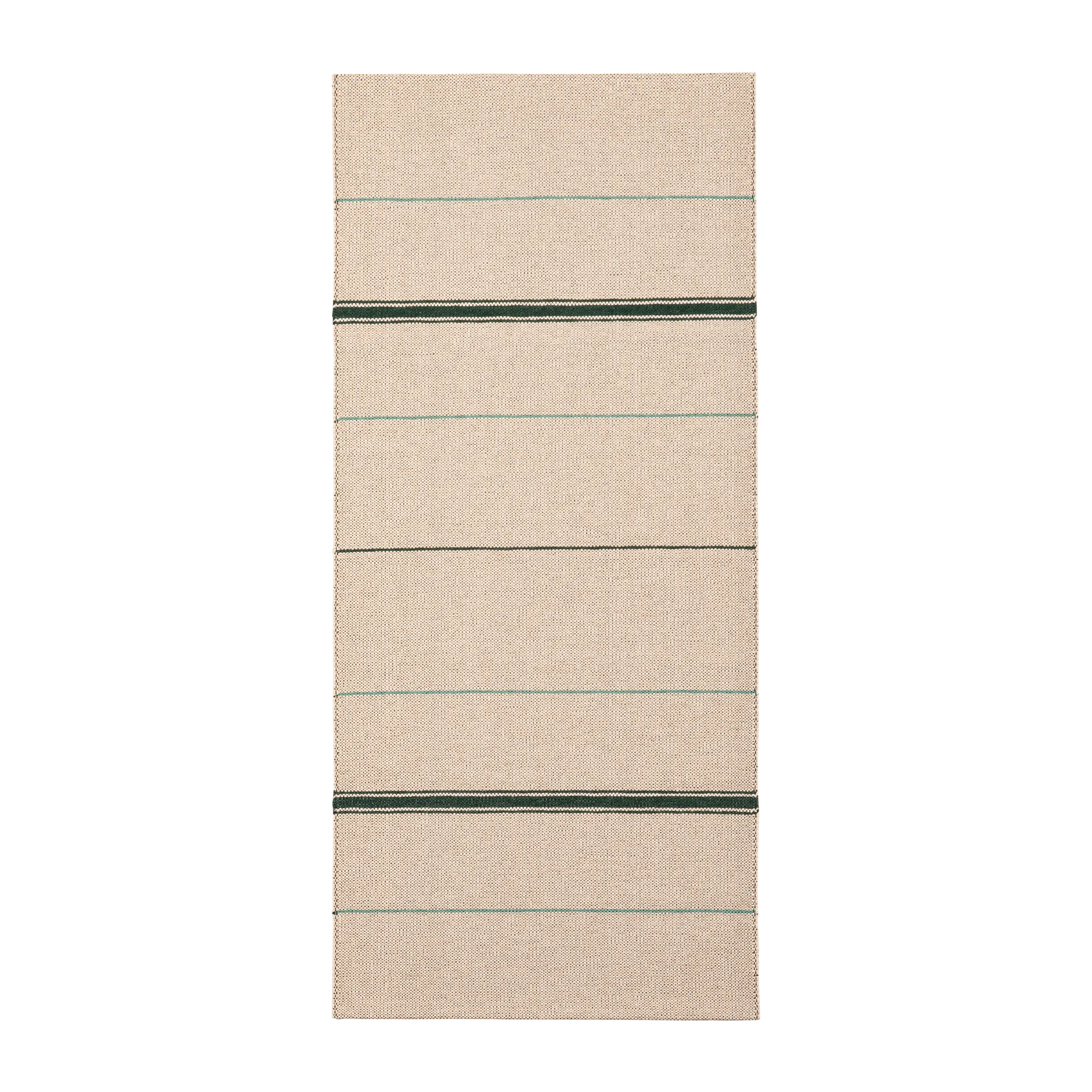 Trapeze 러그 에메랄드 (크림 화이트-그린), 80x300 cm Brita Sweden | 브리타스웨덴